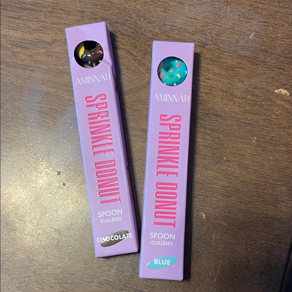 ONE (1) Aminnah Sprinkle Donut Spoons